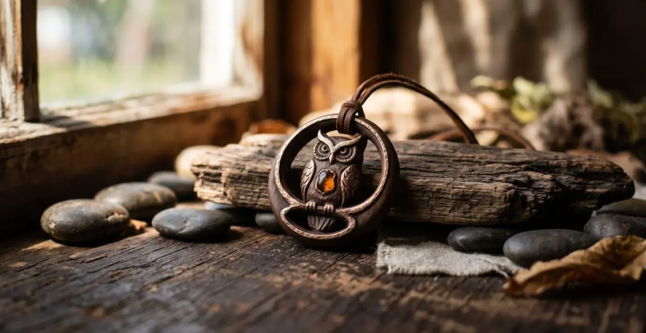 Bijou totem symbolique porté avec intention lors d'une étape de vie importante