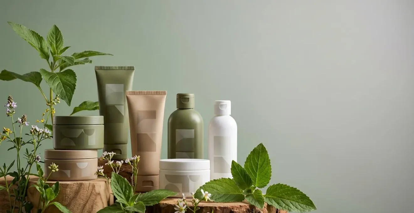 Analyse critique de produits cosmétiques prétendument naturels révélant les tactiques de greenwashing