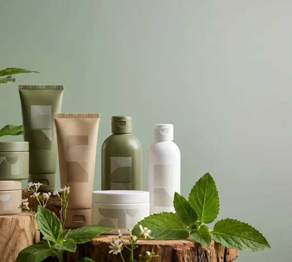 Analyse critique de produits cosmétiques prétendument naturels révélant les tactiques de greenwashing